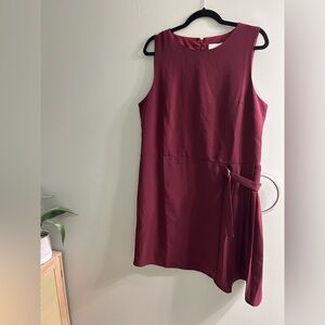 NWT Sam Edelman Side Pleat Sheath Minidress